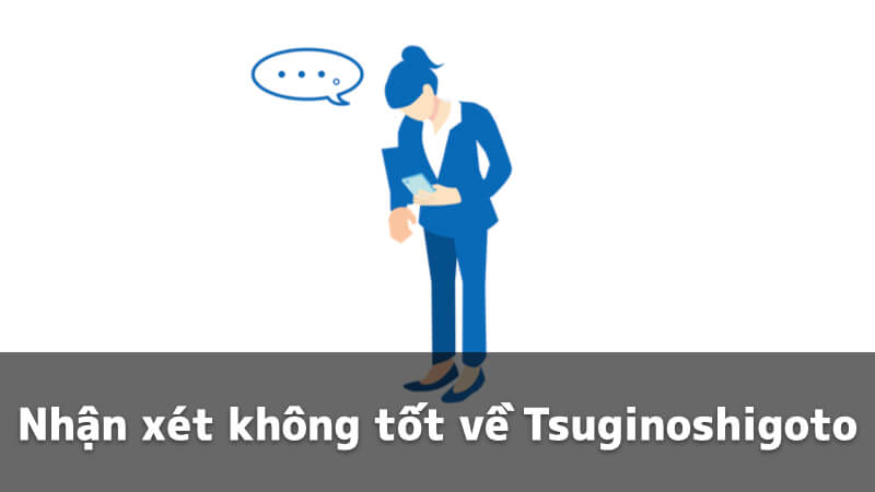 Nhận xét tiêu cực về Tsuginoshigoto